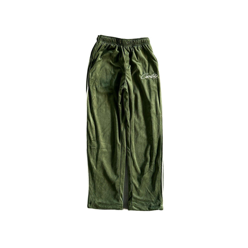 Conjunto Corteiz Allstarz Velour Green