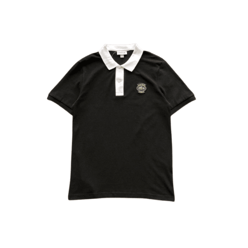 Classic Lacoste Polo Farine Noir