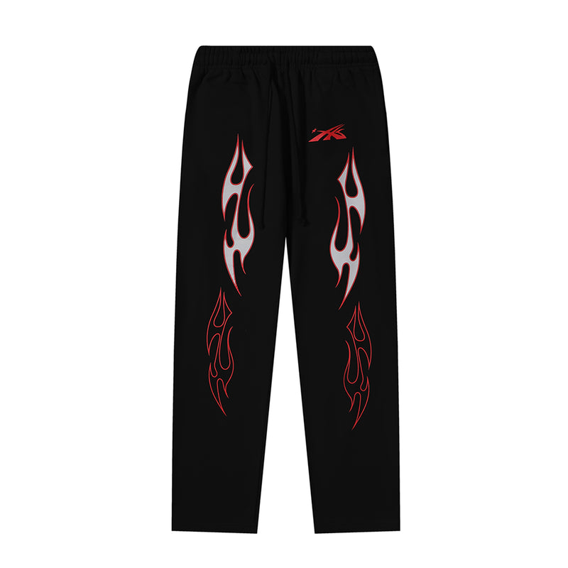 Conjunto Moletom Hellstar Sports Future Flame Black