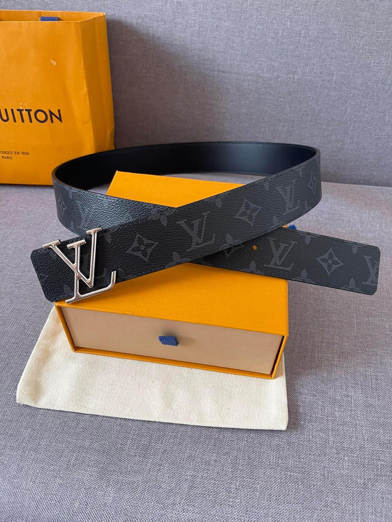 Cinto De Couro Louis Vuitton Black