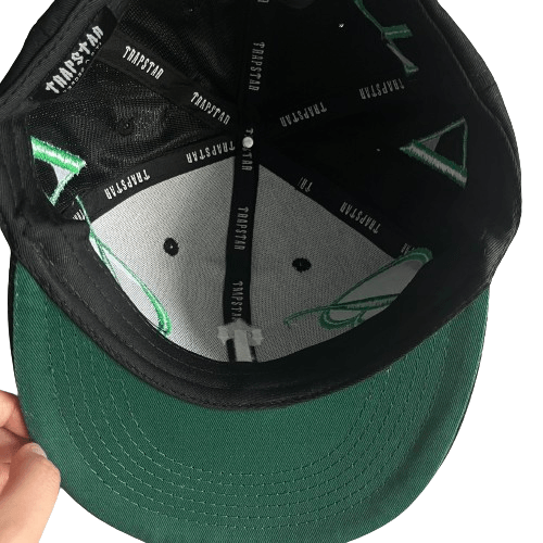 Trapstar Script Fitted Cap Black/Green