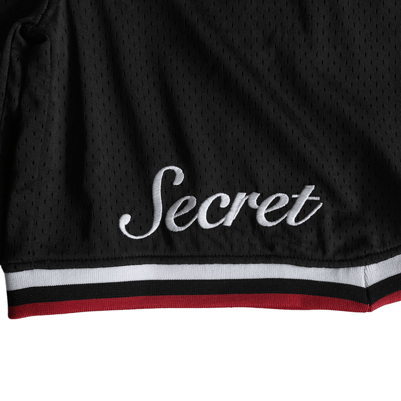 Short Trapstar Football Jersey Black / Red