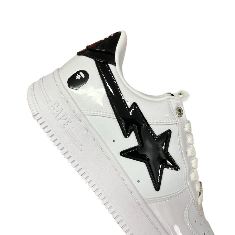 Bape Bathing Ape Sta Low "White/Black"