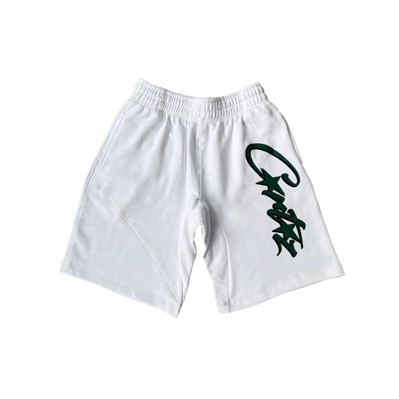 Corteiz Tracksuit White and Green Sweatshirt